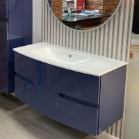 Товар: Тумба под раковину Jacob Delafon Nona 120 EB1890RU-G98 подвесная Темно-синяя - фото 5 Тумба под раковину Jacob Delafon Nona 120 EB1890RU-G98 подвесная Темно-синяя — фото 5, Мебель для ванной