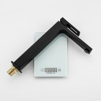 Товар: Смеситель для раковины Gappo G17-6 G1017-62 Черный матовый - фото 7 Смеситель для раковины Gappo G17-6 G1017-62 Черный матовый — фото 7, Смесители