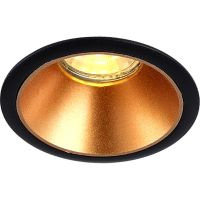 Товар: Встраиваемый светильник Crystal Lux CLT 052C BL-GO Черный Золото - фото 3 Встраиваемый светильник Crystal Lux CLT 052C BL-GO Черный Золото — фото 3, Точечные светильники
