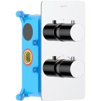 Смеситель для душа Aquatek Европа с термостатом Хром арт-AQ1391CR — фото 1, Смесители для душа с термостатом