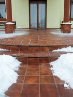 Клинкер Gres de Aragon Albany Teka 25х25 см — фото 2, Ступени и клинкер