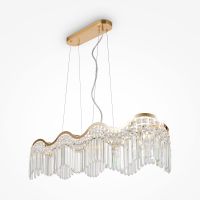 Люстра Maytoni Diamant Crystal Gracia Прозрачная Золото арт-DIA201PL-06G1 — фото 7, Люстры