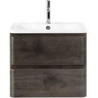 Тумба под раковину BelBagno 70 ALBANO-700-2C-SO-RNG подвесная Rovere Nature Grigio — фото 1, Тумбы под раковину