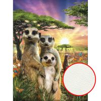 Фреска Ortograf Животные 17022 Фактура флок FLK Флизелин (2*2,7) Разноцветный, Животные/Цветы/Пейзаж — фото 1, Фрески