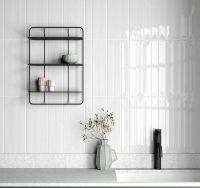 Керамическая плитка Equipe Vitral Snow 31140 настенная 5х40 см — фото 2, Керамическая плитка