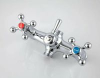 Смеситель для ванны Frap H19 F2619 универсальный Хром — фото 3, Смеситель для ванны