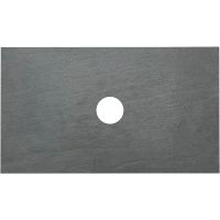 Столешница под раковину Allen Brau Fantasy 80 1.11009.GR-S Графит структ — фото 3, Раковины