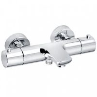 Смеситель для душа Kludi Objekta 352010538 с термостатом Хром — фото 1, Смеситель для душа