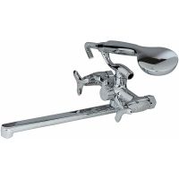 Смеситель для ванны Kaiser Trio 57055 универсальный Хром — фото 2, Смесители