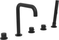 Смеситель на борт ванны Allen Brau Priority 5.31007-31 Черный матовый — фото 3, Смесители на борт ванны