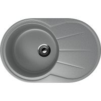 Кухонная мойка Ulgran Classic U-503-309 Темно-серая — фото 1, Кухонные мойки