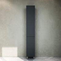 Шкаф пенал AM.PM Gem S 30 M91CSR0306GM Графит матовый — фото 6, Мебель для ванной