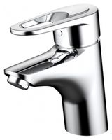 Смеситель для раковины Bravat Loop F1124182CP-RUS Хром — фото 1, Смесители для раковины