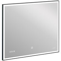 Товар: Зеркало Cersanit Led 011 Design 80 KN-LU-LED011*80-d-Os с подсветкой с часами - фото 2 Зеркало Cersanit Led 011 Design 80 KN-LU-LED011*80-d-Os с подсветкой с часами — фото 2, Мебель для ванной