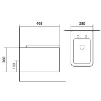 Комплект унитаза с инсталляцией Aquatek Set Aquatek Либра N cm с сиденьем Микролифт — фото 8, Комплекты унитаз + инсталляция