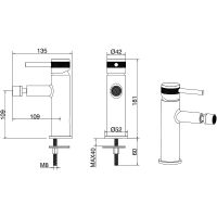 Смеситель для биде Allen Brau Priority 5.31004-00 Хром — фото 5, Смесители для биде