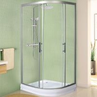 Душевой уголок WeltWasser WW500 С 120х90 L 10000012452 профиль Хром стекло прозрачное — фото 1, Душевые уголки