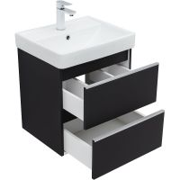 Товар: Тумба под раковину Aquanet Вега 50 329594 подвесная Черная - фото 9 Тумба под раковину Aquanet Вега 50 329594 подвесная Черная — фото 9, Тумбы под раковину