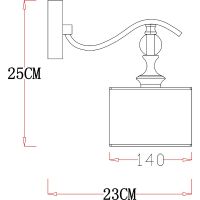 Товар: Настенный светильник Artelamp Ibiza A4038AP-1CC Хром Белый - фото 5 Настенный светильник Artelamp Ibiza A4038AP-1CC Хром Белый — фото 5, Светильники