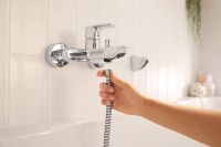 Товар: Смеситель для ванны Hansgrohe Rebris S 72440000 Хром - фото 4 Смеситель для ванны Hansgrohe Rebris S 72440000 Хром — фото 4, Смеситель для ванны