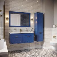 Товар: Тумба под раковину Sanflor Ванесса 105 С0002144 подвесная Индиго - фото 3 Тумба под раковину Sanflor Ванесса 105 С0002144 подвесная Индиго — фото 3, Тумбы под раковину