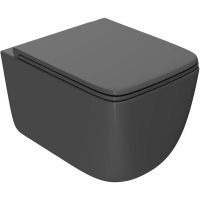 Товар: Комплект унитаза с инсталляцией Point Меркурий 886914GBO1+PN41831GM Графит матовый с сиденьем Микролифт и Белой клавишей смыва - фото 2 Комплект унитаза с инсталляцией Point Меркурий 886914GBO1+PN41831GM Графит матовый с сиденьем Микролифт и Белой клавишей смыва — фото 2, Унитазы