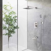 Душевая система Gappo G7199-20 Сатин — фото 5, Встраиваемые душевые комплекты