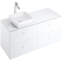 Товар: Столешница под раковину Ravak Comfort 120 X000001381 Белая - фото 4 Столешница под раковину Ravak Comfort 120 X000001381 Белая — фото 4, Раковины