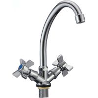 Смеситель для кухни Ростовская Мануфактура Сантехники SL118-271F Хром — фото 1, Смесители