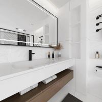 Керамогранит GlobalTile Lavina Белый Ботаника GT1206016603MDR2 60х120 см — фото 10, Керамогранит