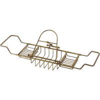 Полка корзина Migliore Complementi 22005 Бронза — фото 1, Полки для ванной и душа