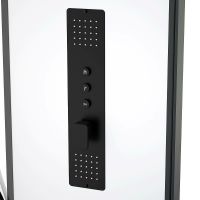 Товар: Душевая кабина Black&White Galaxy 90х90 8021000 с гидромассажем - фото 4 Душевая кабина Black&White Galaxy 90х90 8021000 с гидромассажем — фото 4, Душевые кабины