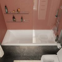 Акриловая ванна STWORKI Стокгольм 155x70 270034 без гидромассажа — фото 11, Ванны