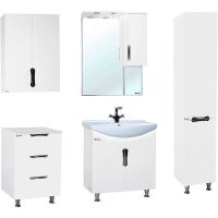 Товар: Шкаф пенал Bellezza Лагуна 35 R 4622107001016 Белый - фото 3 Шкаф пенал Bellezza Лагуна 35 R 4622107001016 Белый — фото 3, Пеналы для ванной комнаты