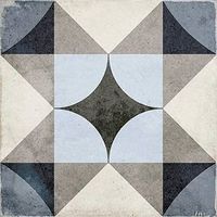 Керамический декор Equipe Art Nouveau Palais Blue 20х20 см — фото 1, Керамическая плитка