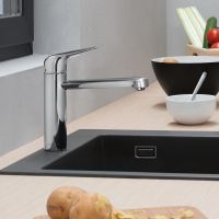 Смеситель для кухни Hansgrohe Focus M421-H120 71806000 Хром — фото 2, Смесители для кухни