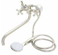 Смеситель для ванны Frap H19-5 F2619-5 универсальный Сатин — фото 4, Смеситель для ванны