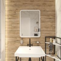 Зеркало DIWO Коломна 60 ЗЛП120 с подсветкой с сенсорным выключателем — фото 5, Мебель для ванной