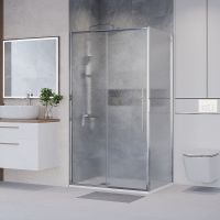 Товар: Душевой уголок Niagara Nova 140х80 NG-65-14CH-CH80-34 профиль Хром стекло шиншилла - фото 1 Душевой уголок Niagara Nova 140х80 NG-65-14CH-CH80-34 профиль Хром стекло шиншилла — фото 1, Прямоугольные душевые уголки