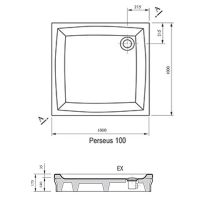 Товар: Акриловый поддон для душа Ravak Galaxy Elipso EX 100х100 A02AA01310 Белый - фото 2 Акриловый поддон для душа Ravak Galaxy Elipso EX 100х100 A02AA01310 Белый — фото 2, Акриловые душевые поддоны