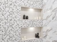 Керамическая плитка Azori Polar Night 00-00000690 настенная 20,1х50,5 см — фото 2, Керамическая плитка