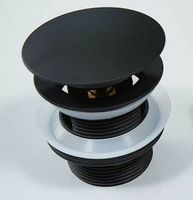 Донный клапан Vincea VDR0-4B Черный матовый — фото 2, Донные клапаны