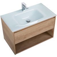 Тумба под раковину BelBagno Kraft 90 KRAFT-900-1C-SO-RNN подвесная Rovere Nebrasca Nature — фото 5, Тумбы под раковину