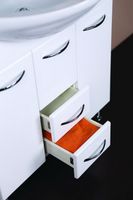 Товар: Тумба под раковину Onika Моника 75 Белая - фото 3 Тумба под раковину Onika Моника 75 Белая — фото 3, Мебель для ванной