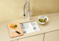 Кухонная мойка Blanco Subline 350/150-U 523747 Черная — фото 5, Кухонные мойки