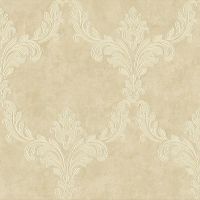 Обои Bernardo Bartalucci Cesara 5011-6 Флизелин (1,06*10,05) Бежевый, Дамаск — фото 1, Обои для стен