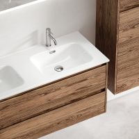 Тумба под раковину Sancos Libra 120 LB120-2ECH подвесная Дуб чарльстон — фото 6, Тумбы под раковину