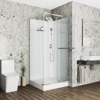 Товар: Душевая кабина Ceruttispa Mimi 90x90 901T без гидромассажа - фото 7 Душевая кабина Ceruttispa Mimi 90x90 901T без гидромассажа — фото 7, Душевые кабины