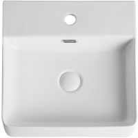 Тумба с раковиной Orange Line 60 Li-60TuLMDF+B04-405W подвесная Латте матовый — фото 7, Мебель для ванной