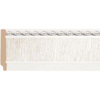 Плинтус Decomaster 144-7D 2400x80x11 мм — фото 1, Плинтуса напольные